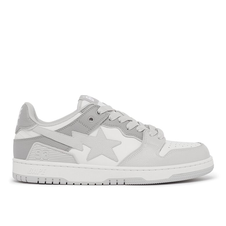 A Bathing Ape Bape SK8 STA #5 M1 white