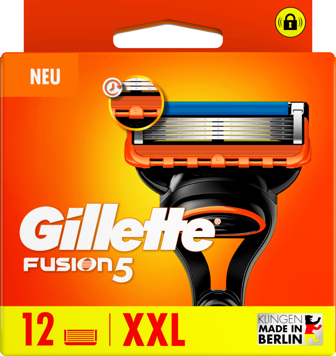 Rasierklingen, Fusion5, 12 St