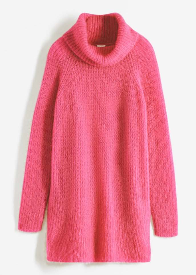 Oversize-Rollkragenpullover