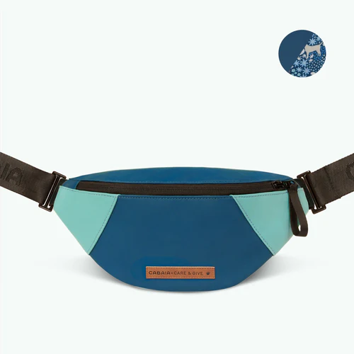 Small Soulac fanny pack - blue SPA