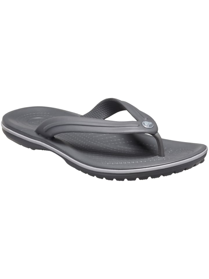 Crocs Freizeitschuhe Crocband Flip in grau günstig kaufen