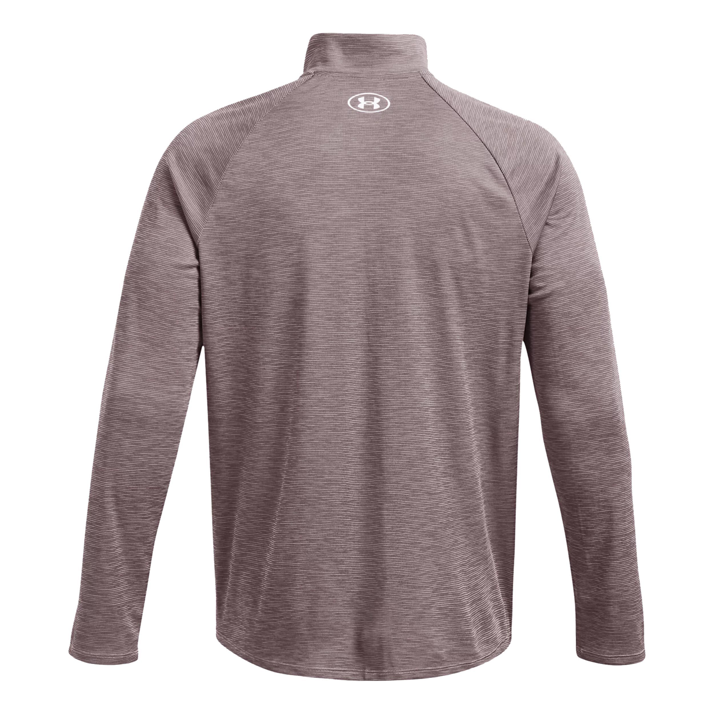 Tech Textured 1/2 Zip Longsleeve Herren - Grau