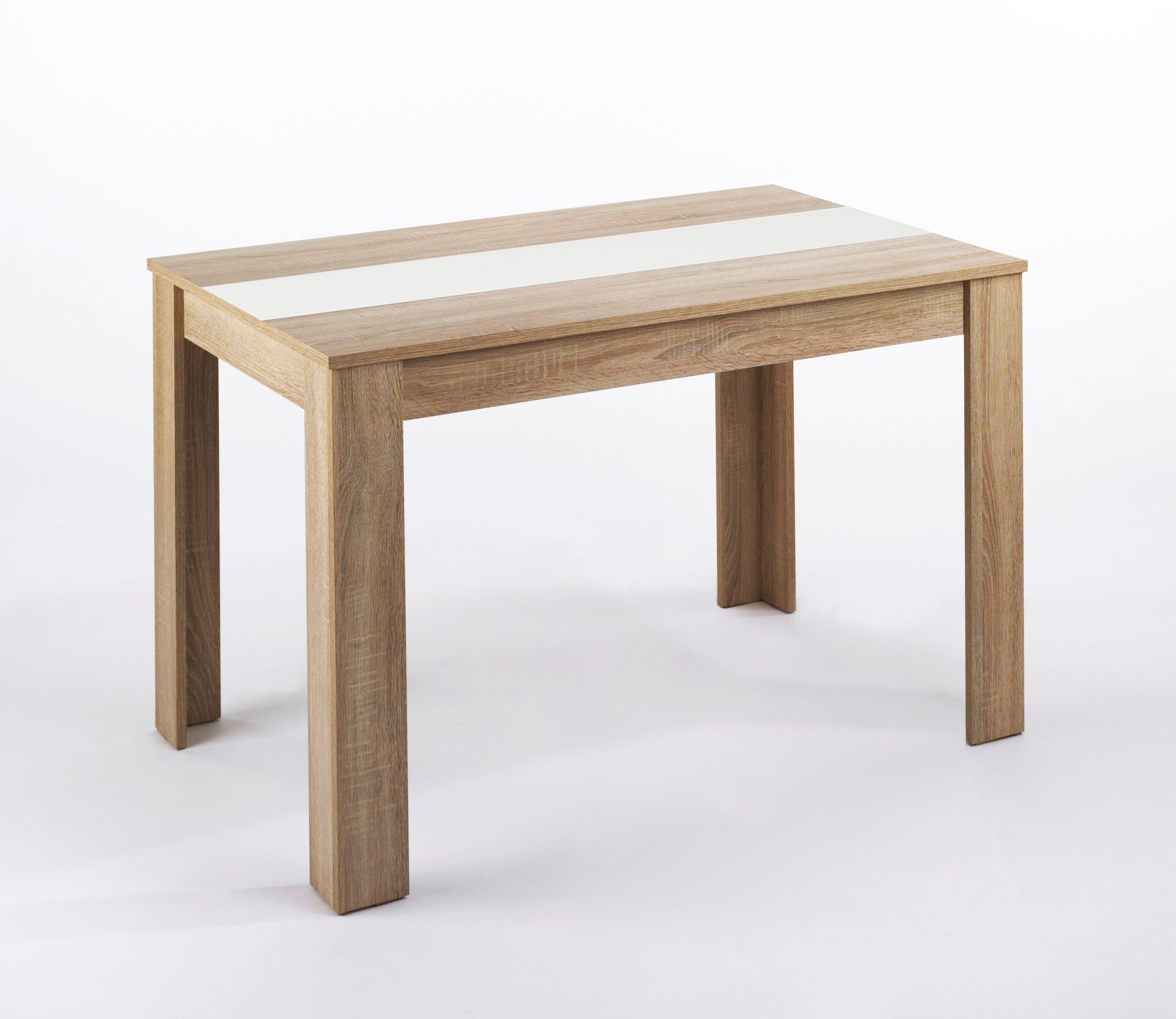 byLIVING Esstisch Nori, Breite 120, 140 oder 160 cm, Mittelplatte wendbar
