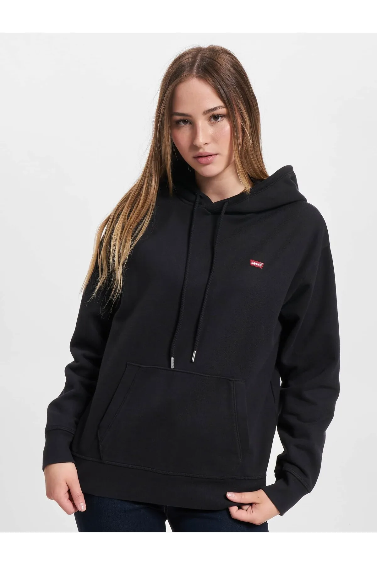 Levi&'s  Sweatshirt - Schwarz - Relaxed Fit