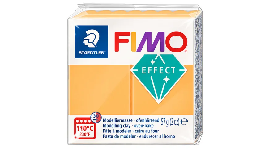 STAEDTLER Modelliermasse FIMO® effect neon orange 57 g