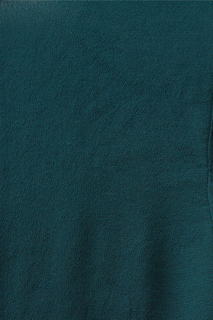 Chiffon-Minikleid in Crinkle-Optik