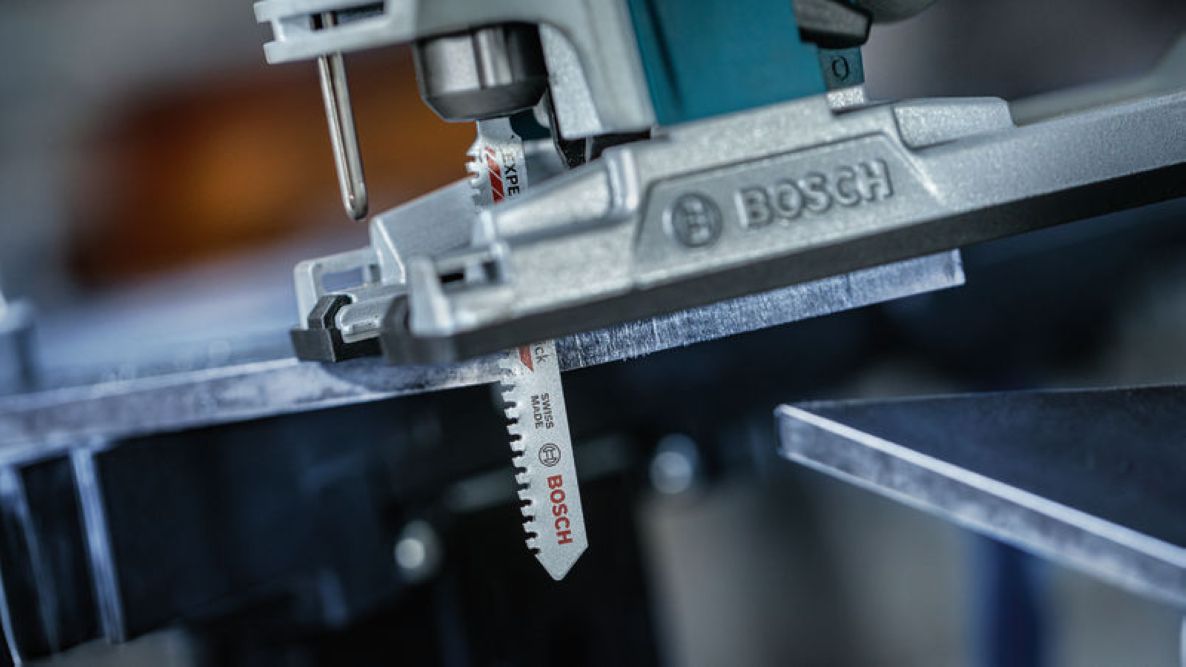 Bosch Blue Zubehör 2608902482 EXPERT Tough Metal dickes T155HHM Stichsägeblatt 3 Stück