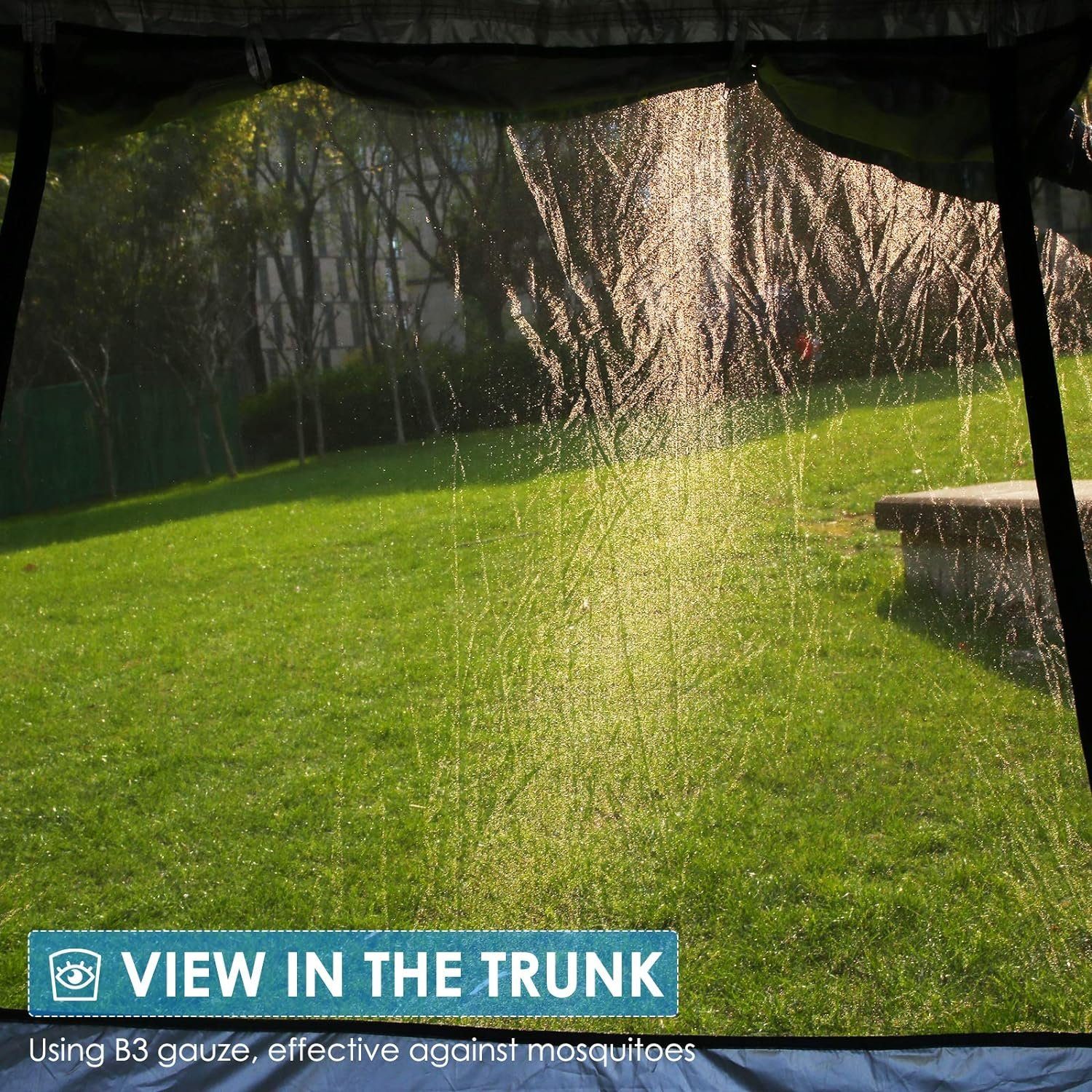 UE Stock Sonnensegel Auto Markise Campingbus Sonnensegel Kofferraumzelt Wasserdicht, *** BESTER PREIS ***