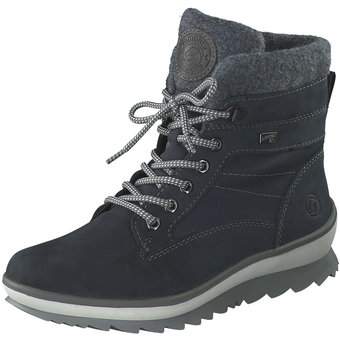 Remonte Schnürstiefelette in blau