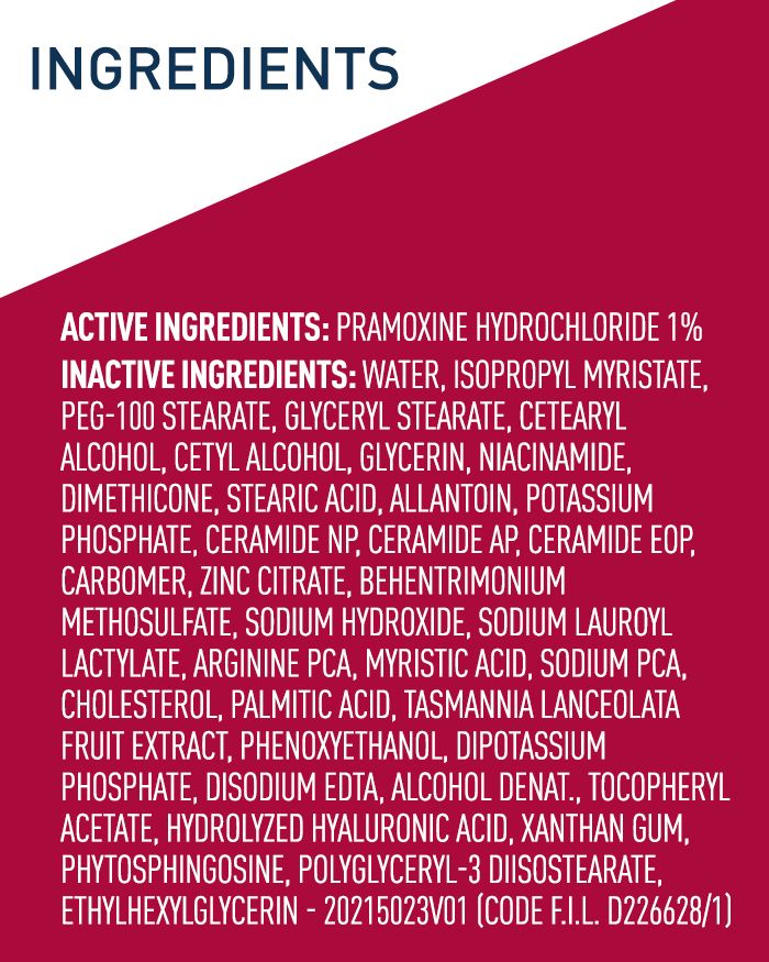 Lotion hydratante apaisante contre les démangeaisons Lotion anti-démangeaisons à base de chlorhydrate de pramoxine