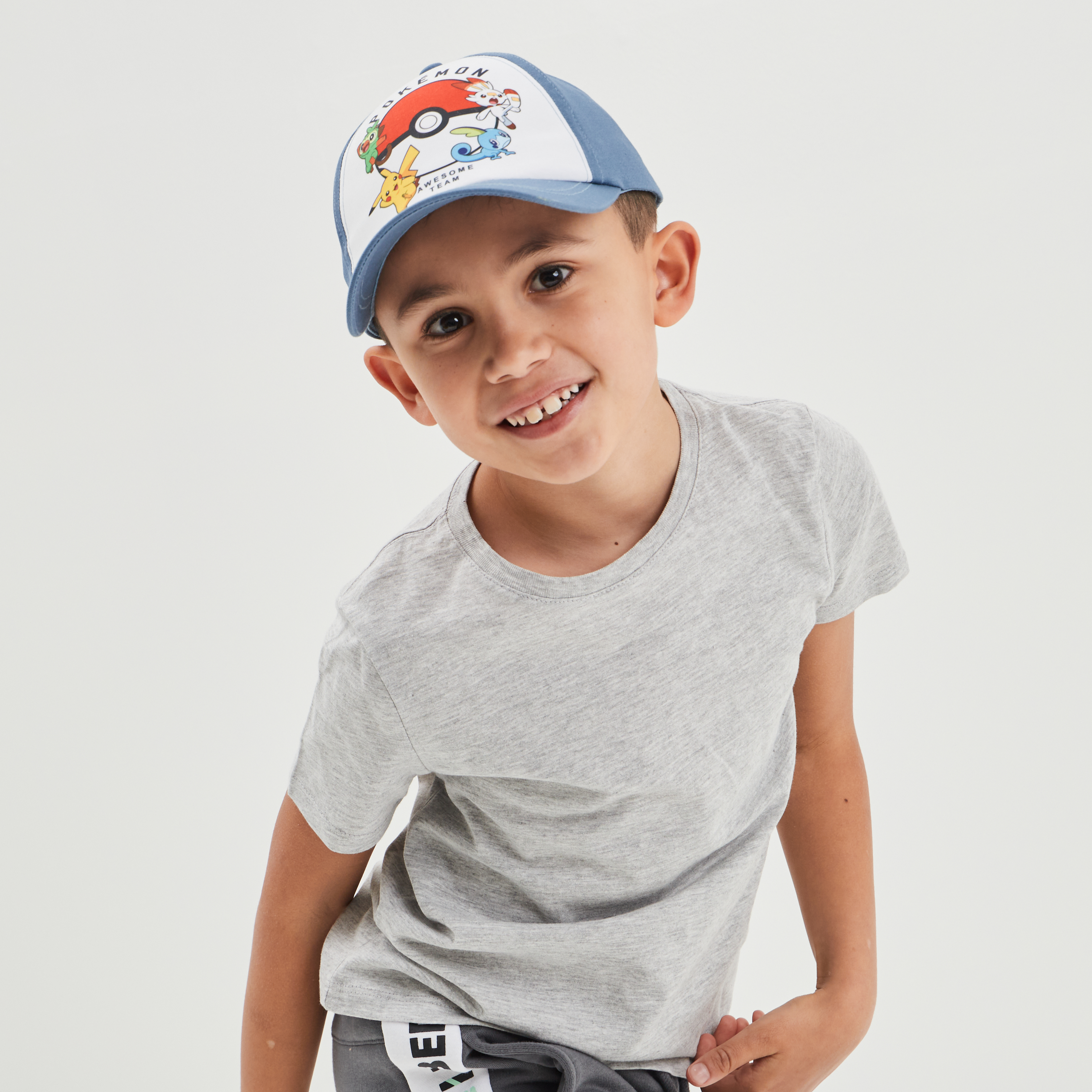 T-shirt manches courtes gris garçon | La Halle