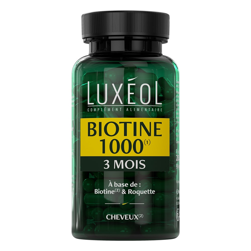 Luxéol Biotine 1000 Complément alimentaire capillaire