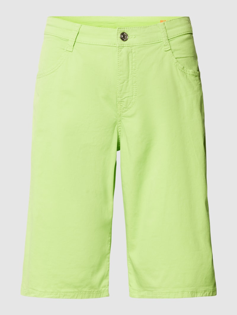 Bermudas mit seitlichen Eingrifftaschen in hellgrün