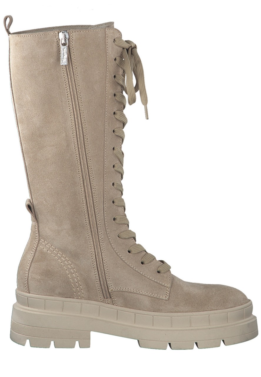 TAMARIS Stiefel beige beige suede