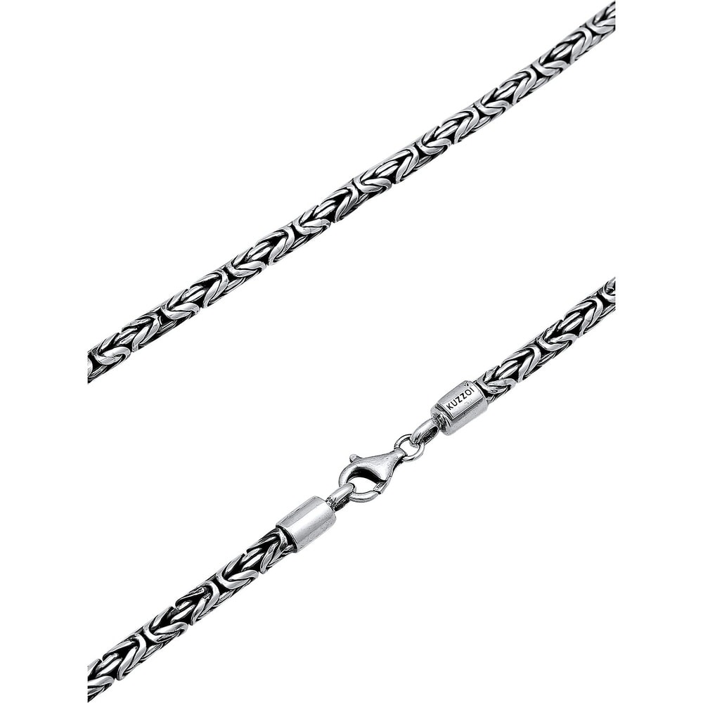 KUZZOI Chaînette 925 Argent argent collier
