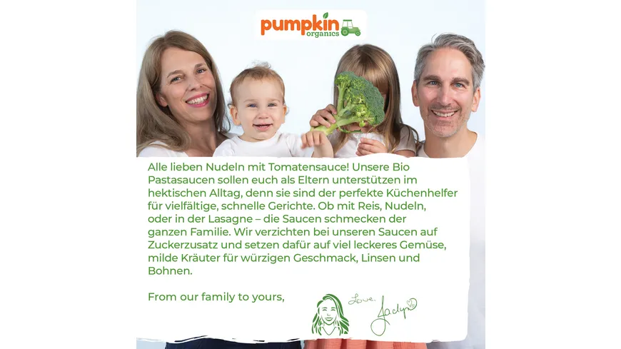 pumpkin organics Bio Veggie Bolognese 250 g