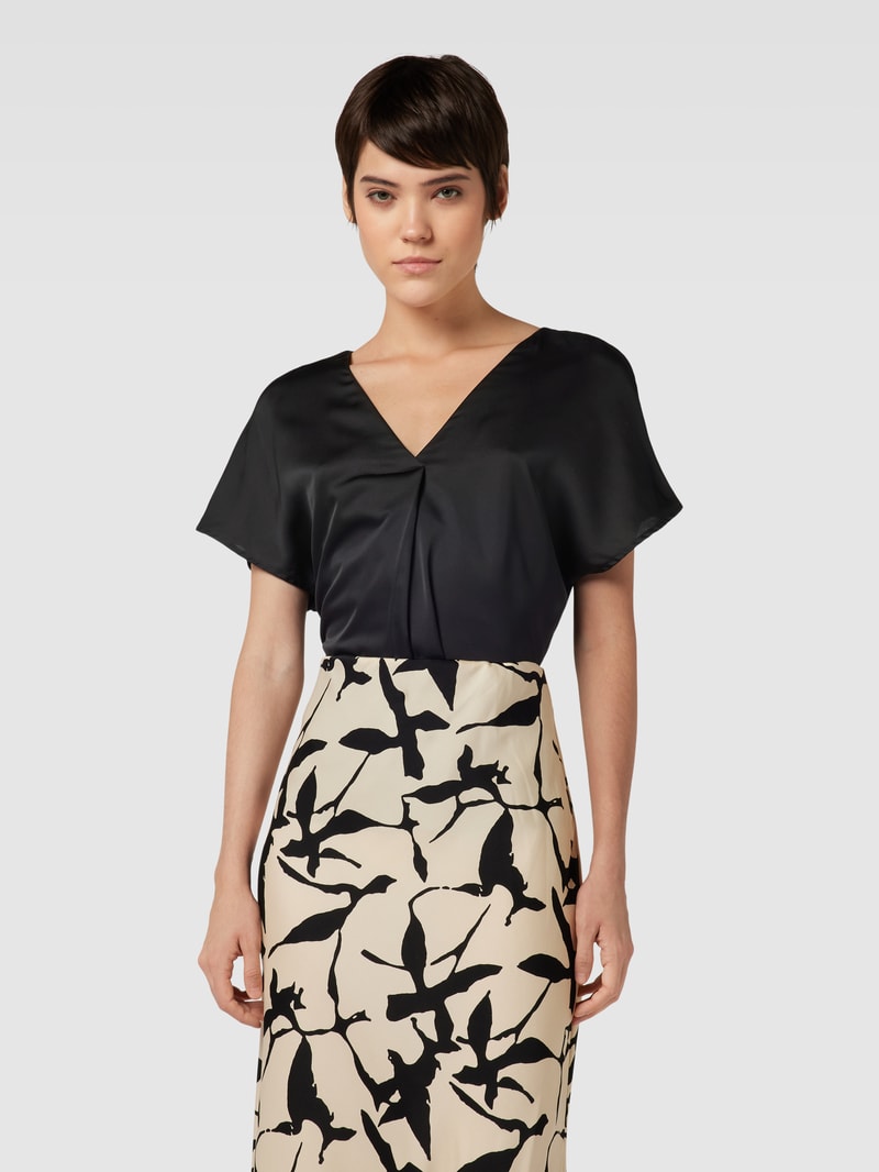 Top mit Fledermausärmeln Modell 'ELLETTE' in black