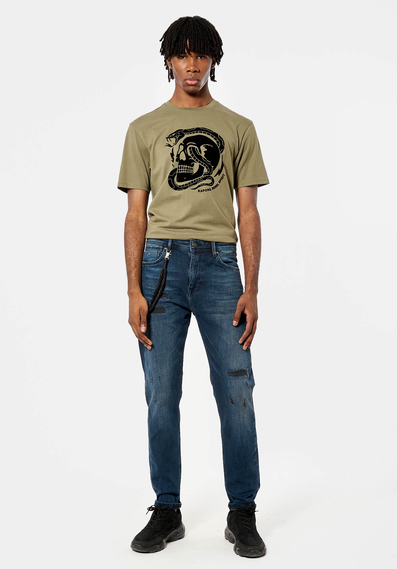 JUDE   Jean tapered slim Homme