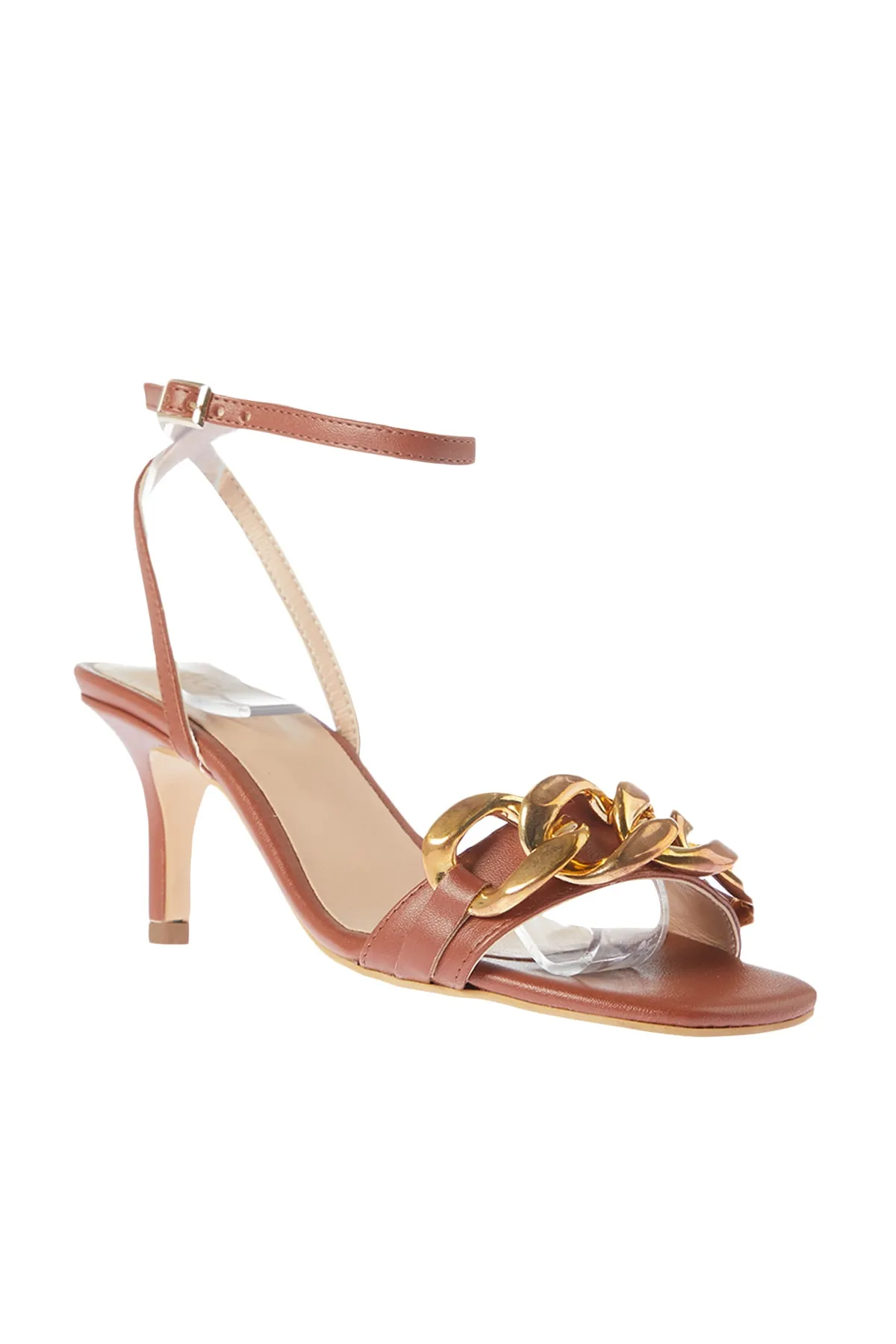 Hotiç  Sandalette - Braun - Pfennigabsatz/Stiletto