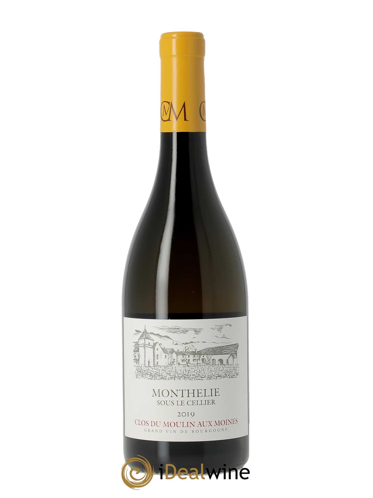 Monthélie Sous Le Cellier Clos du Moulin aux Moines  2019 - Lot de 1 Bouteille