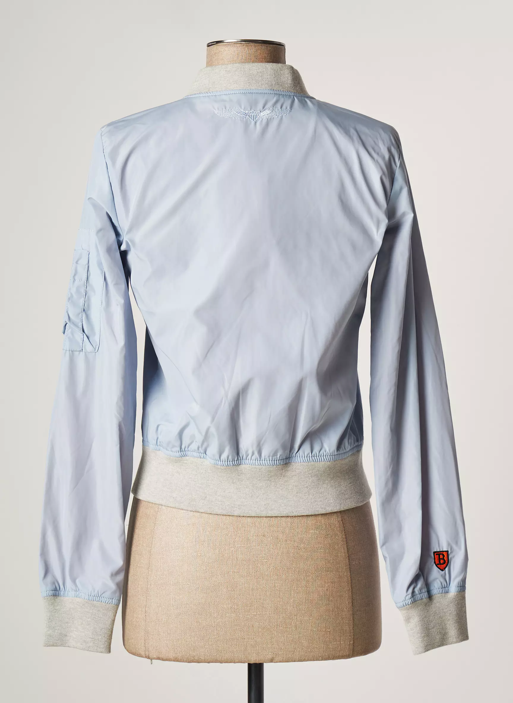 Bombers Blousons Femme couleur bleu