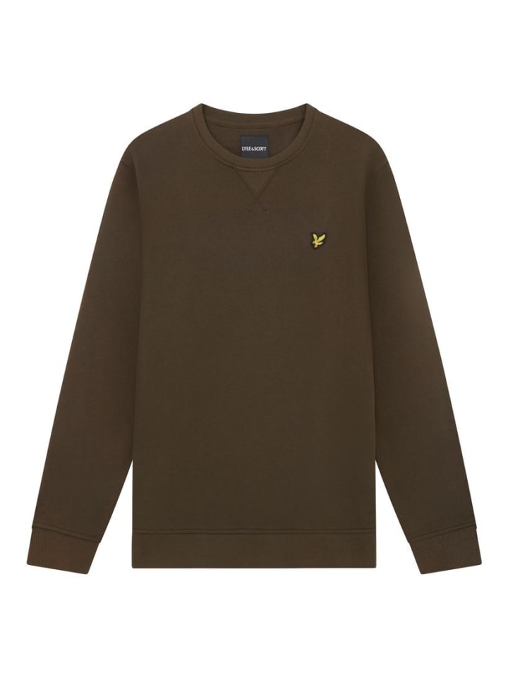Lyle & Scott Sweatshirt in Olivgrün günstig kaufen