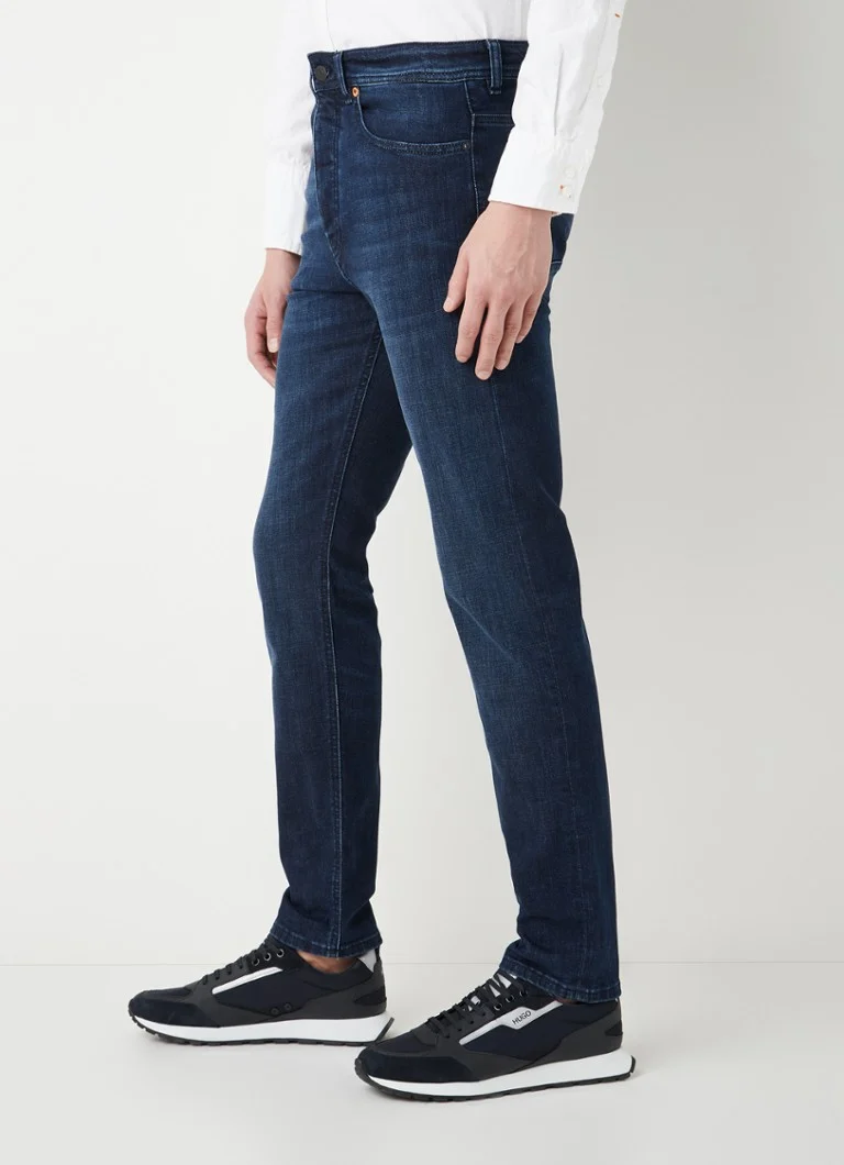 HUGO BOSS Taber -farkut, joissa on kapenevat joustovarret
