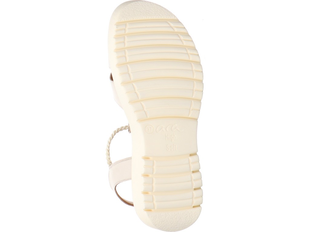 ARA Klassische Sandalen weiss Bilbao-S cream