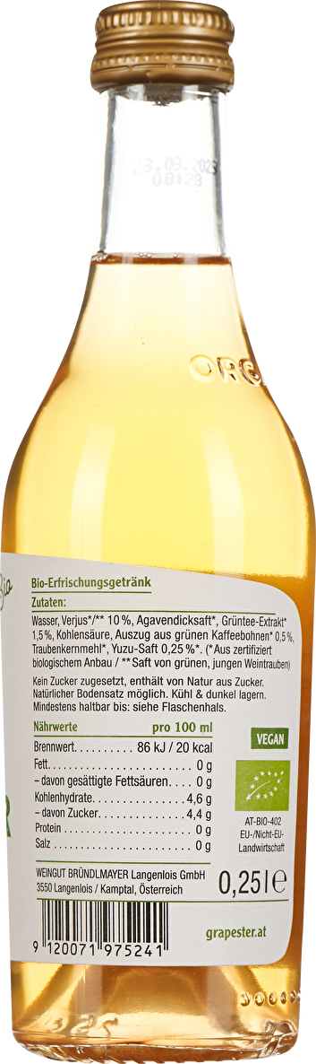 Bründlmayer Grapester Green Fizz 0,25 Liter