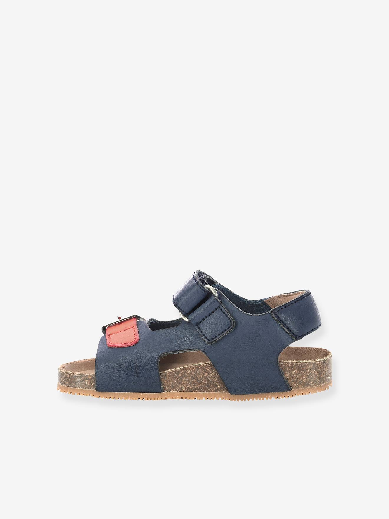 Sandales garçon Fuxio Fuxi KICKERS® marine orange