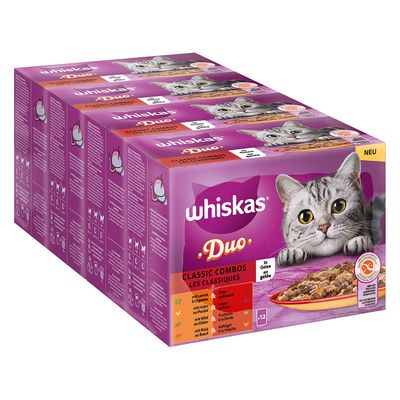 Multipack Whiskas Duo Portionsbeutel 48 x 85 g