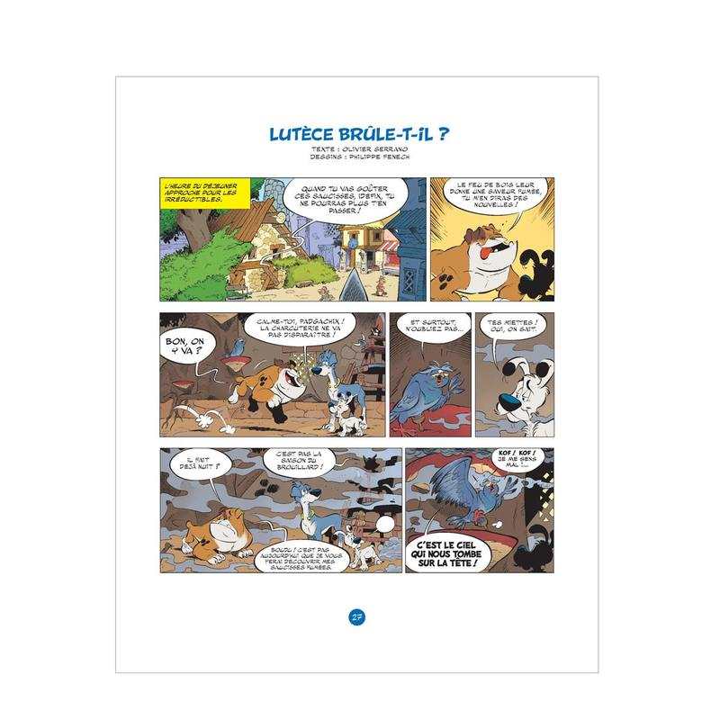 Livre Idéfix et les Irréductibles T3, Ça balance pas mal à Lutèce !