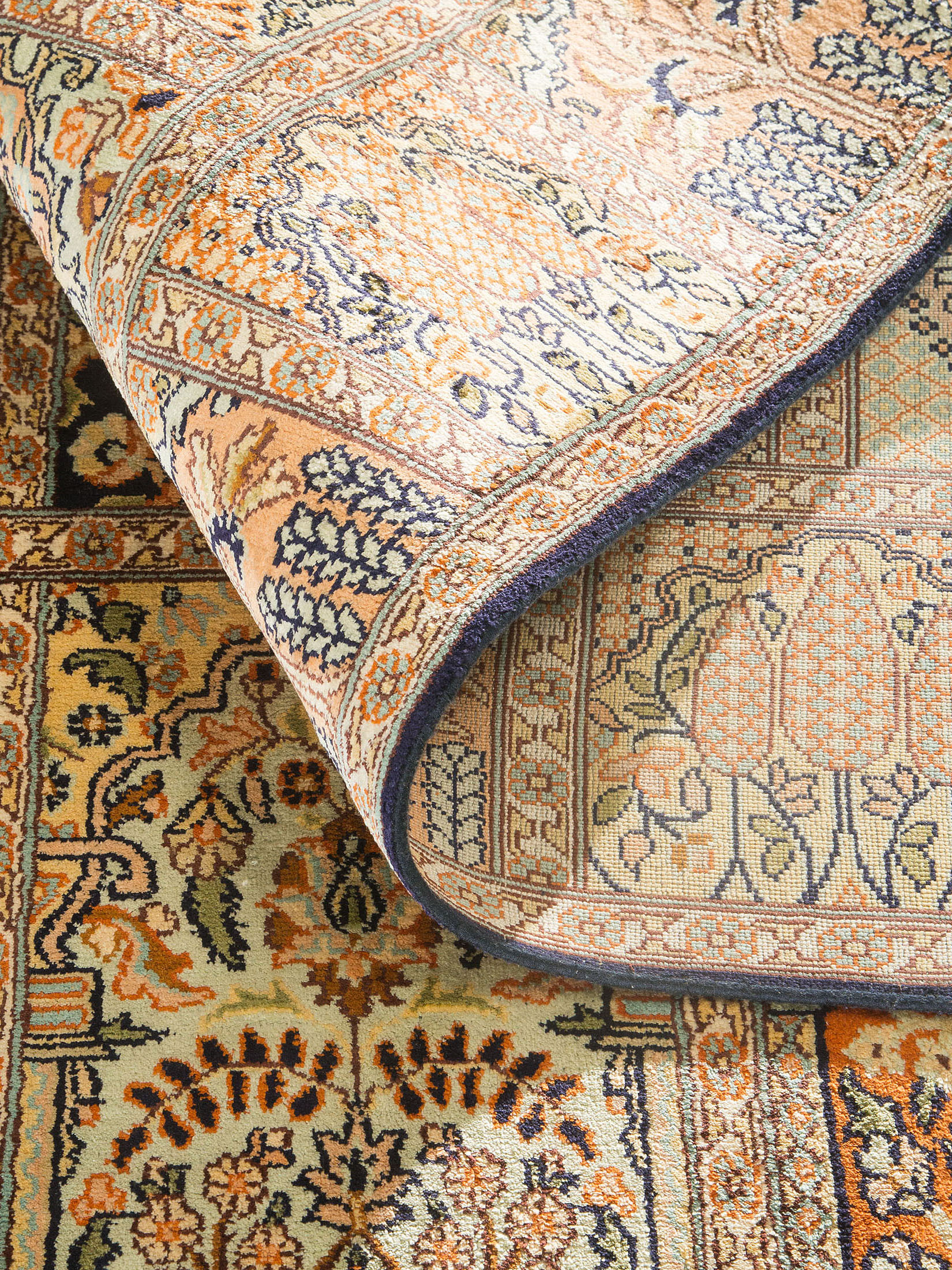 Kaschmir Seide 18/18 ca. 170 x 256 cm, Unikat / Einzelstück