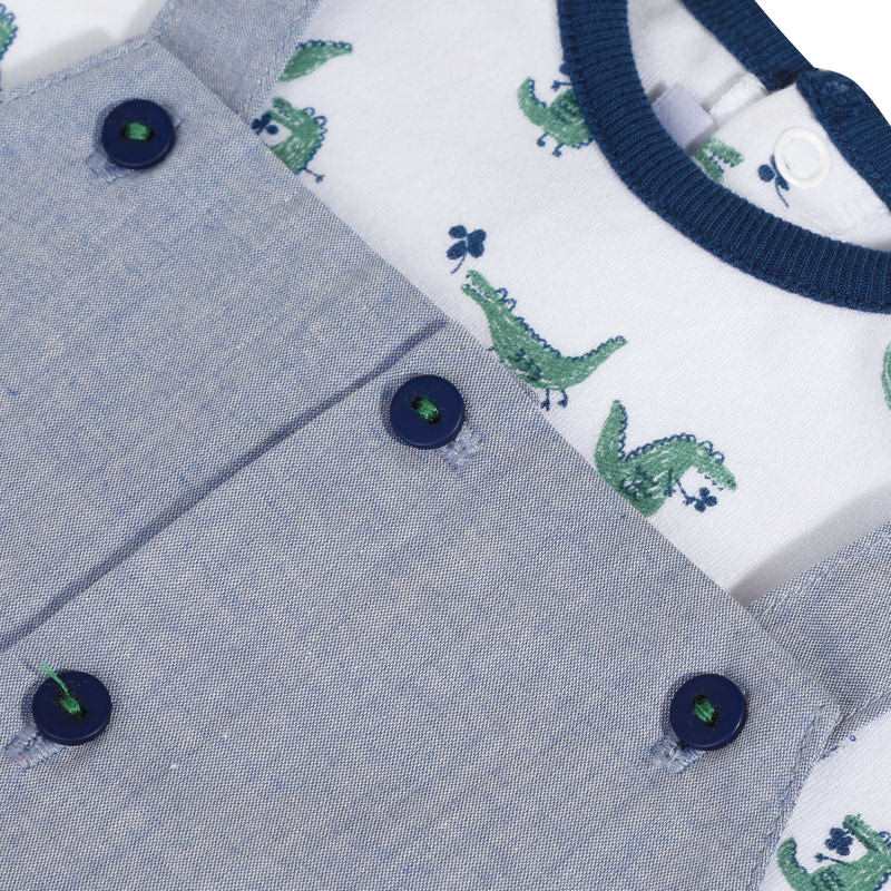 Ensemble bébé garçon en coton bio Absorba