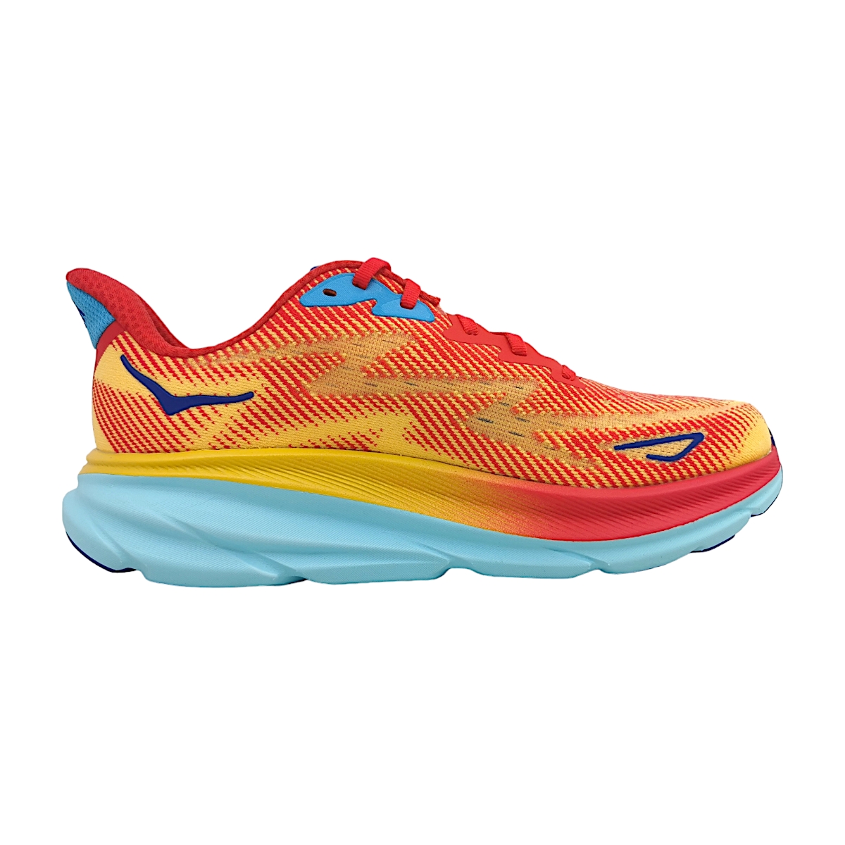 Hoka M Clifton 9 1127895D Rot CRSCL Cerise/Cloudless