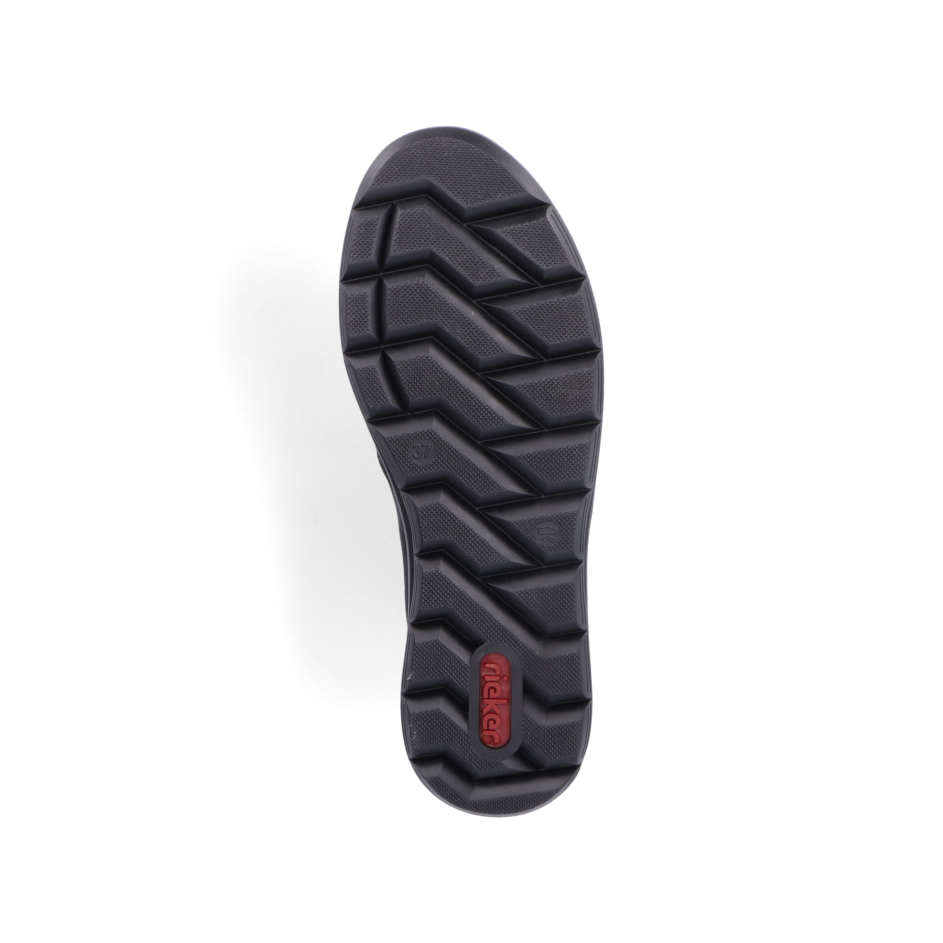 Rieker Damen Slipper tiefschwarz