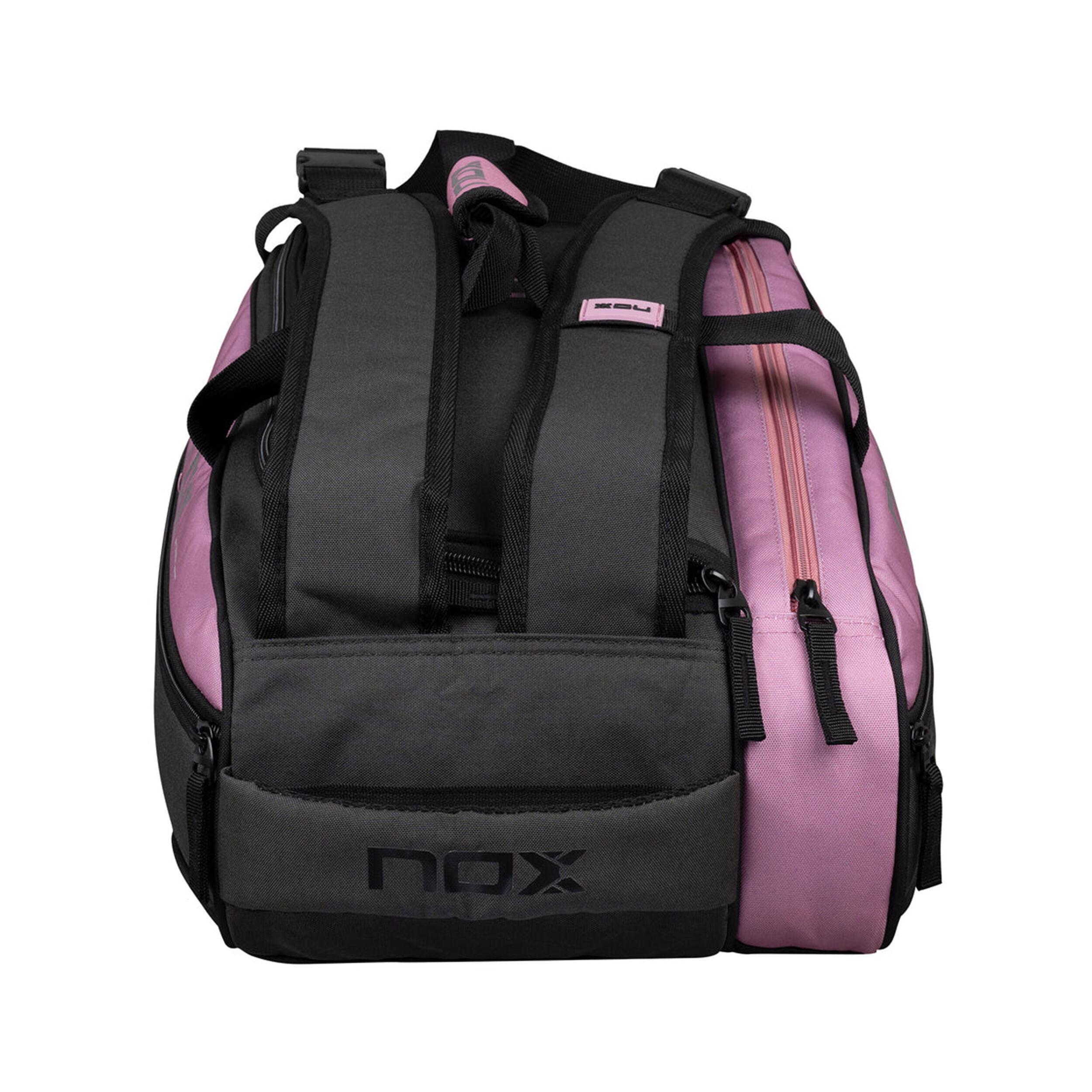 Padelschlägertasche - Grau, Pink