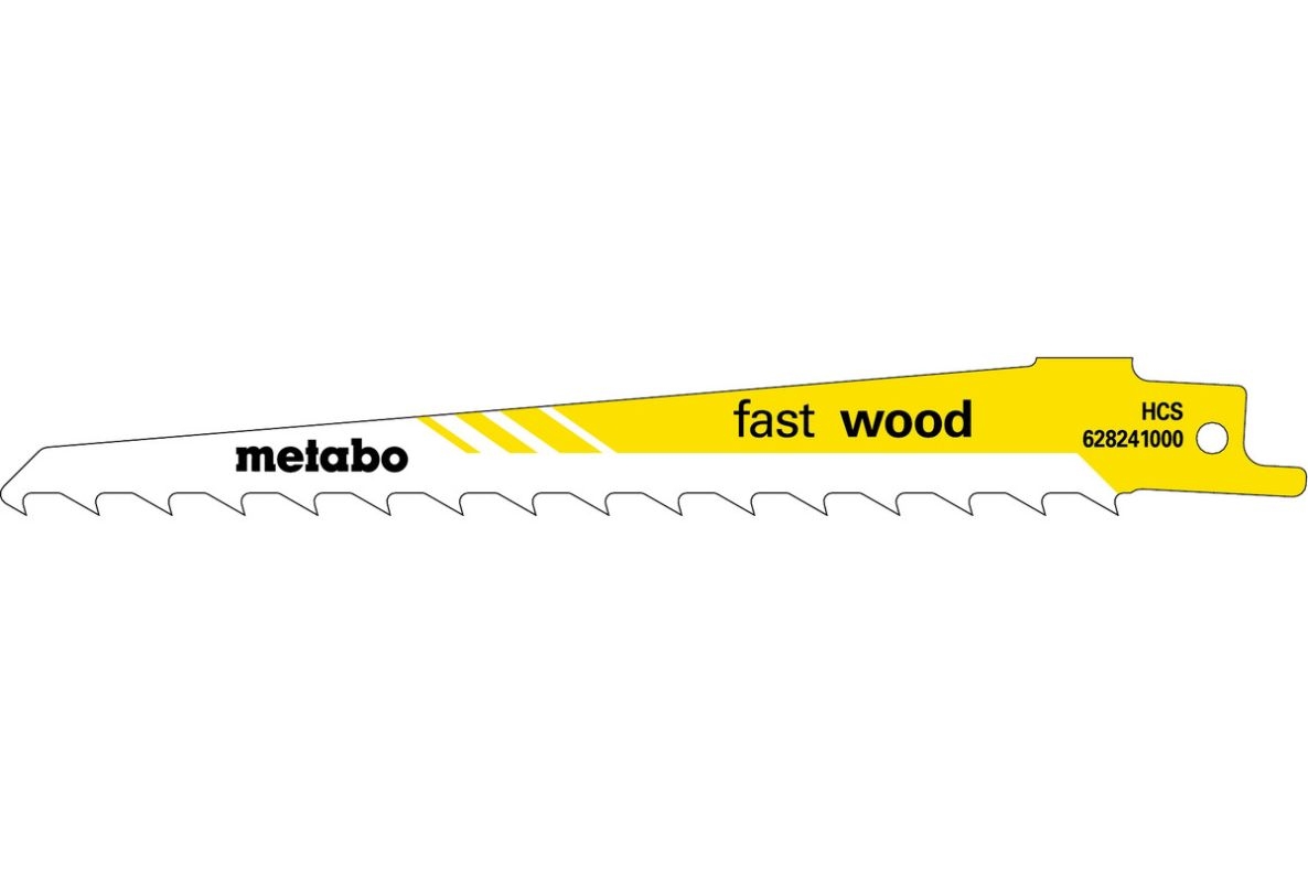 Metabo-tarvikkeet 628241000 Puukkosahanterät (5 kpl) HCS 150x1,25 mm/8,5