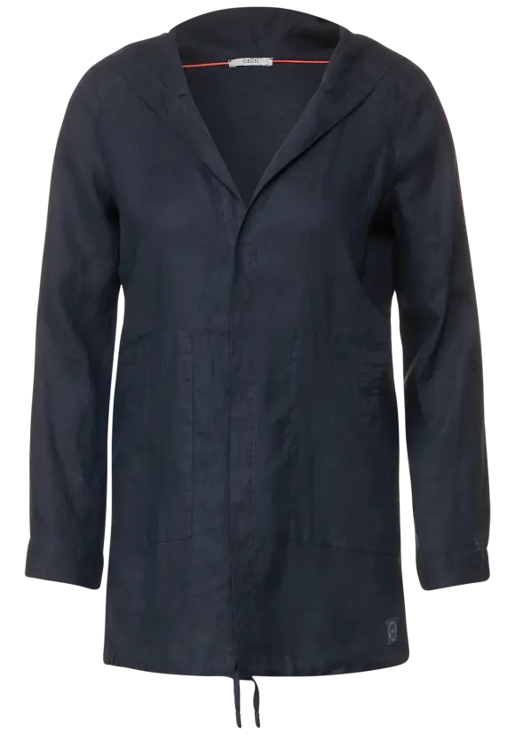 CECIL Offene Leinen Longjacke