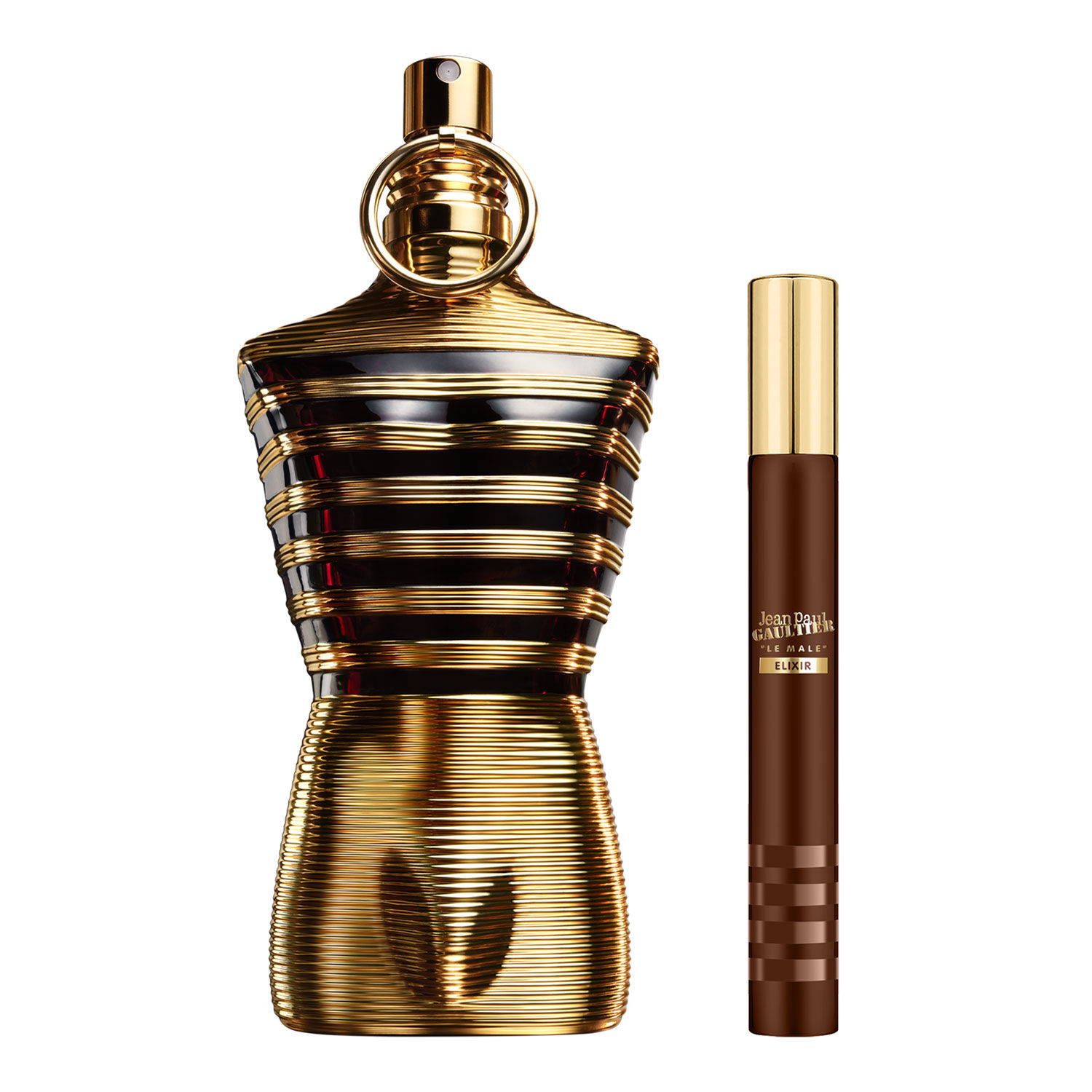 Jean Paul Gaultier LE MALE ELIXIR Coffret Parfum 125 ml et Vaporisateur de voyage 10 ml