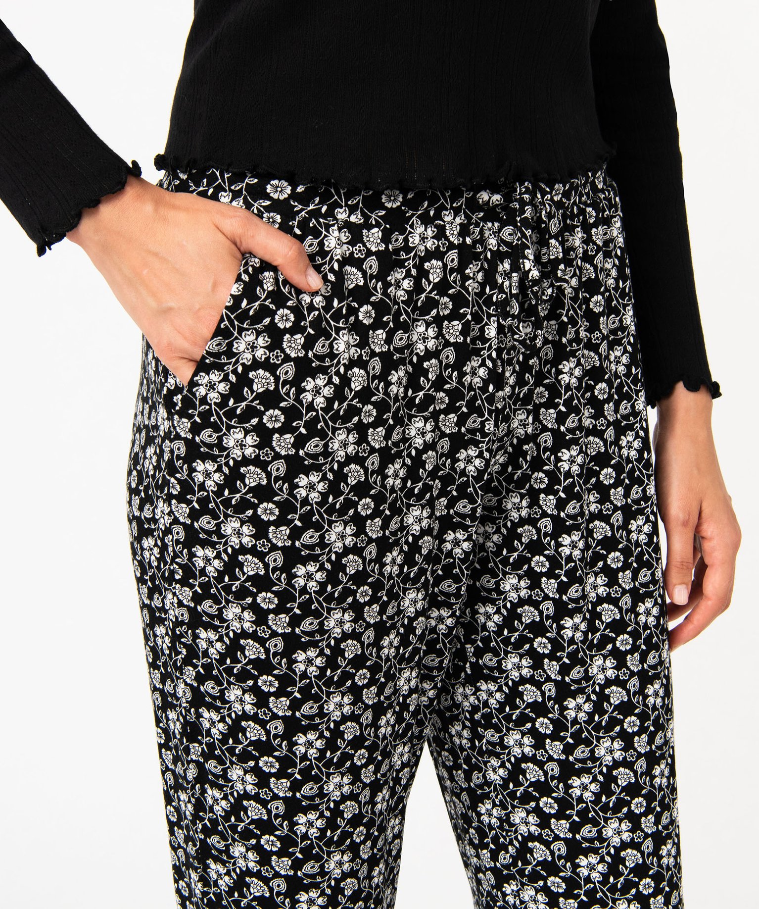 Pantalon de pyjama femme à motifs imprime | GEMO