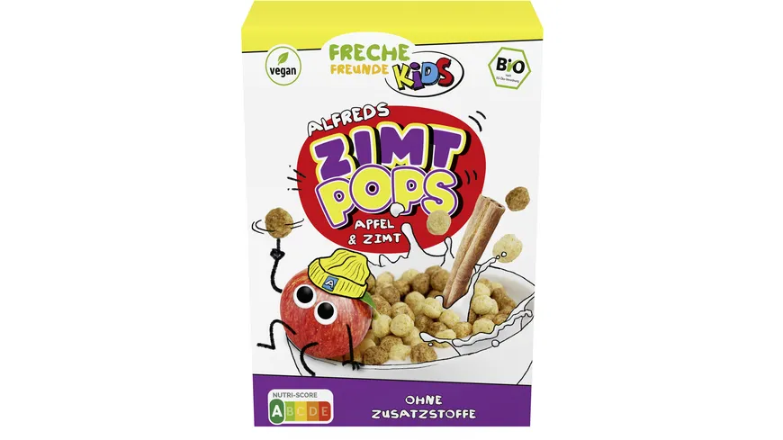 Freche Freunde Bio Alfreds Zimt Pops Apfel & Zimt 275 g