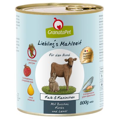 Sparpaket GranataPet Liebling's Mahlzeit 12 x 800 g