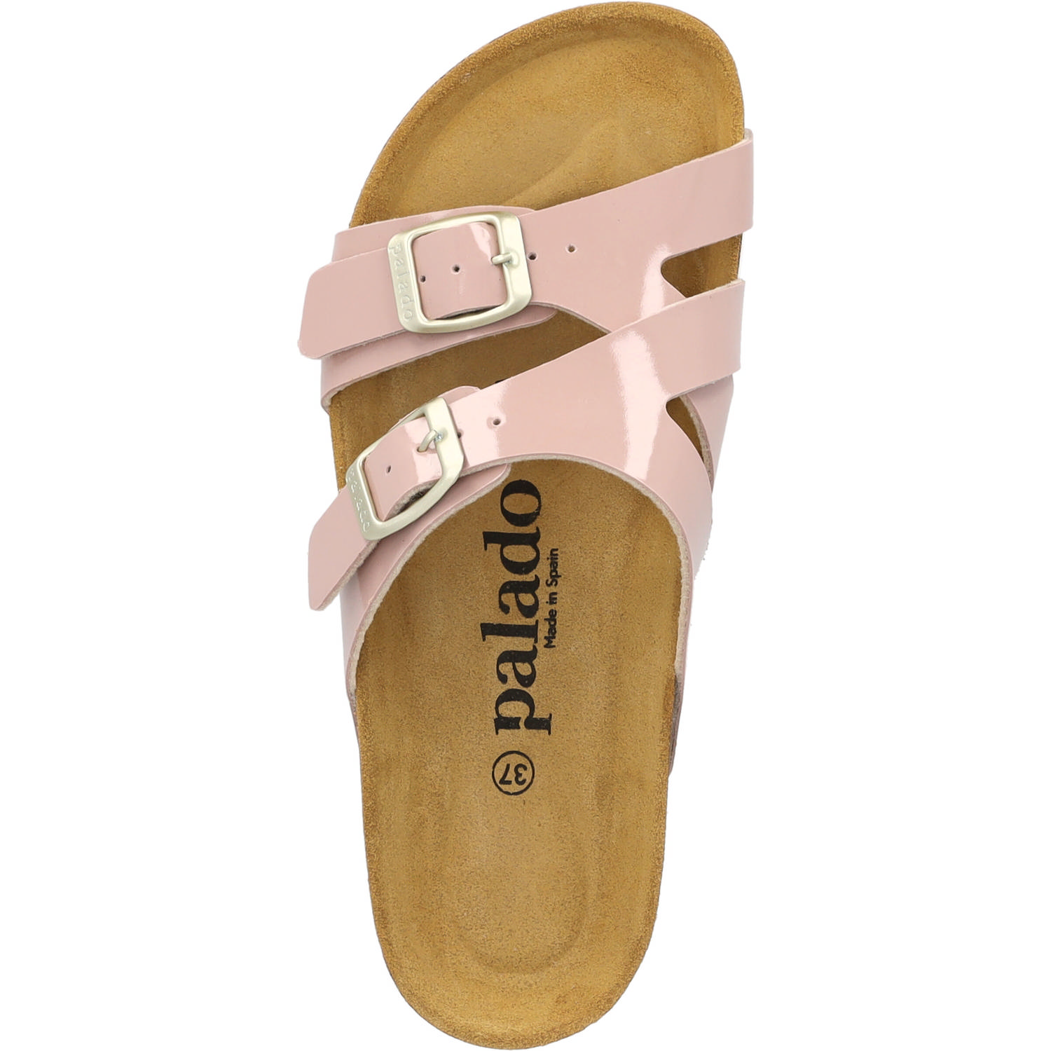 Palado Arrila PL, Pantoletten, Damen, Rosa Lack