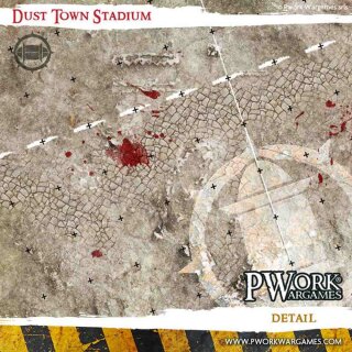 Neoprene Mat: Dust Town Stadium 2,4` × 3' (73x92cm)