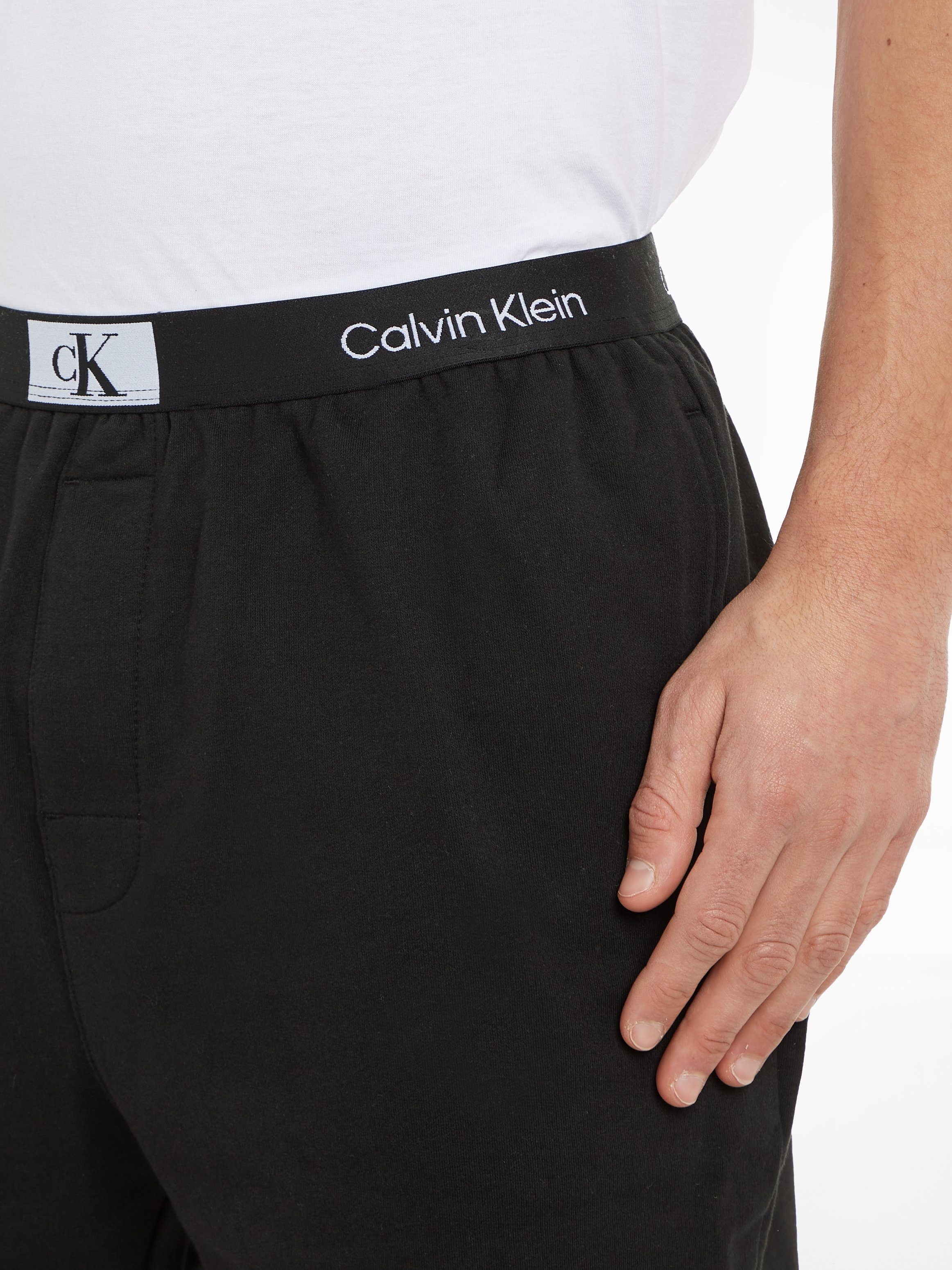 Calvin Klein Underwear Schlafshorts SLEEP SHORT mit Calvin Klein Logo-Elastikbund