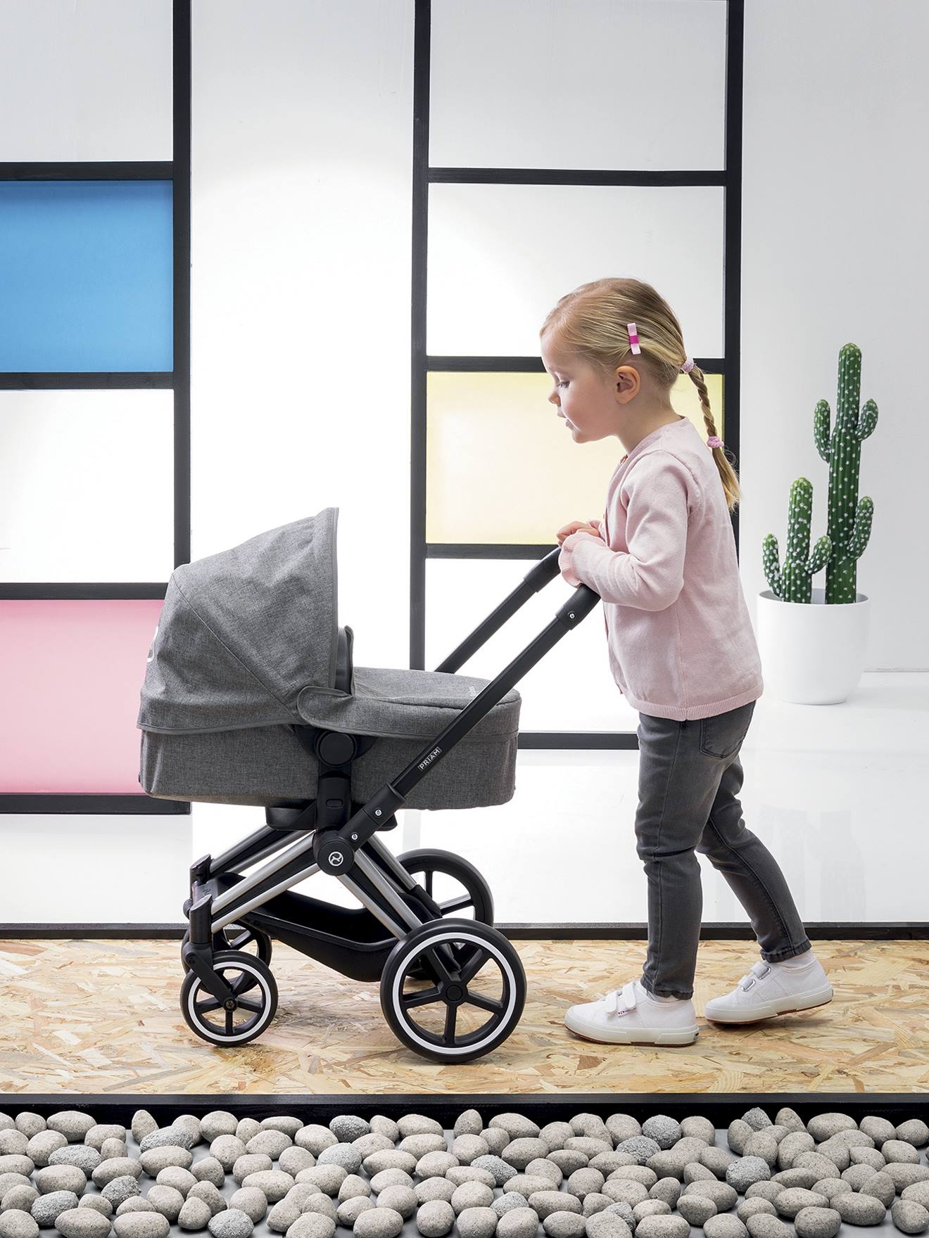 Corolle Puppen-Kinderwagen COROLLE - grau