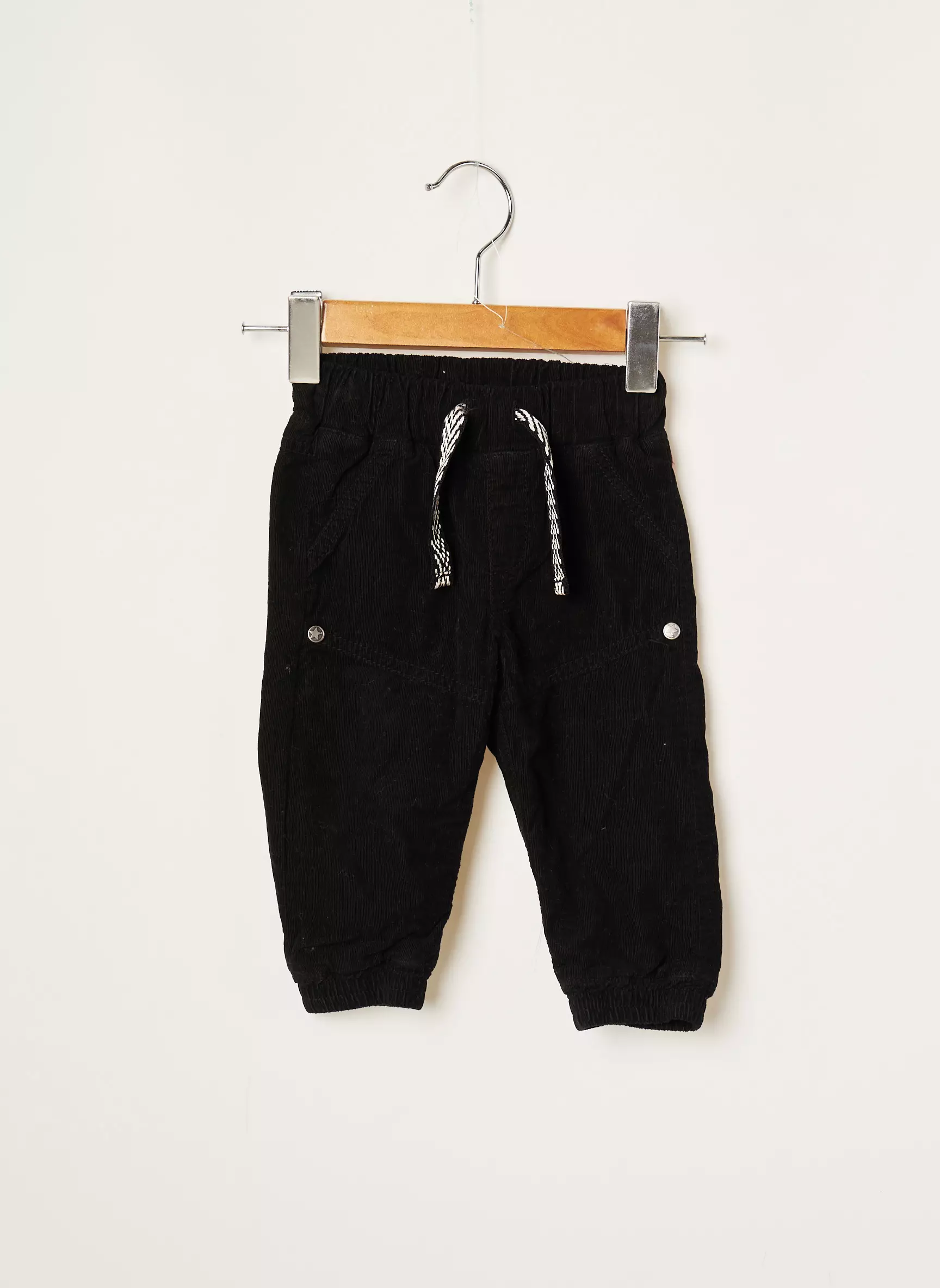 3 Pommes Pantalons Droits Garcon couleur noir