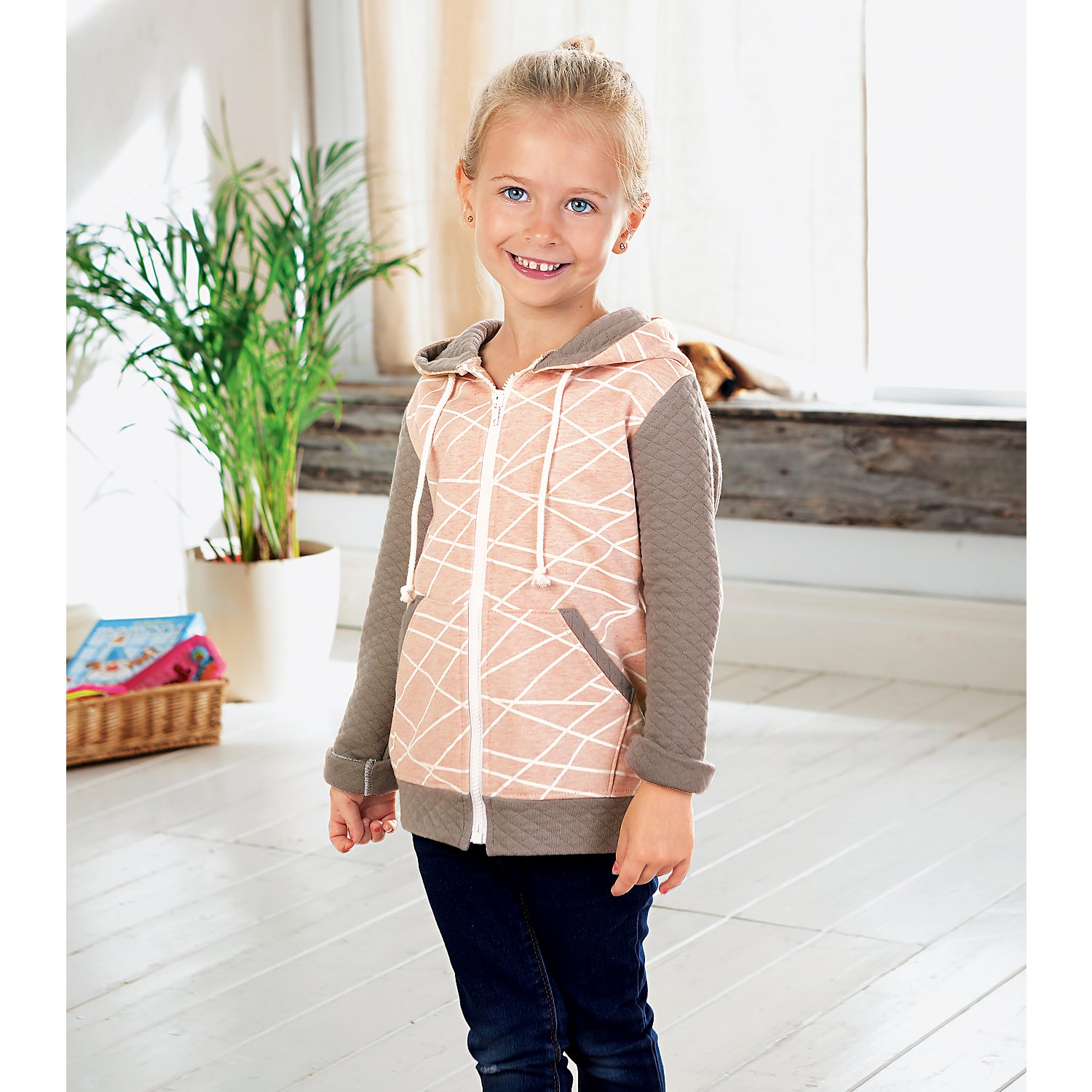 Stepp-Sweat, taupe