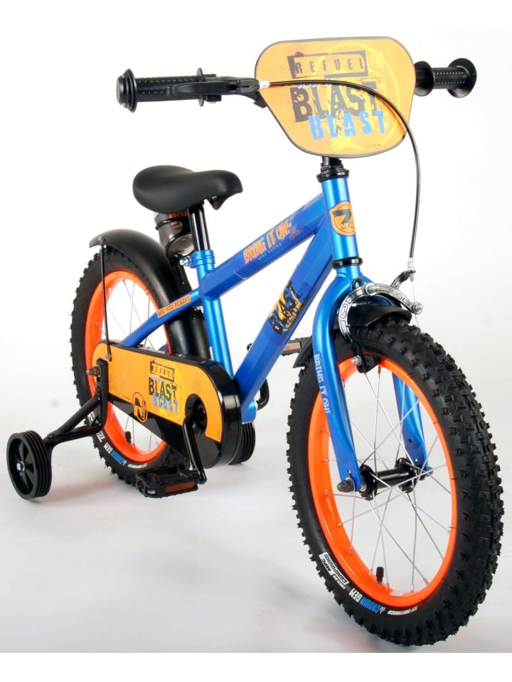 Volare Kinderfahrrad NERF Fahrrad für Jungen 16 Zoll Kinderrad in Satinblau 4 Jahre günstig kaufen onesize